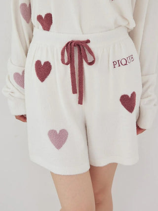 Hot Smoothie Heart Jacquard Shorts - view 8