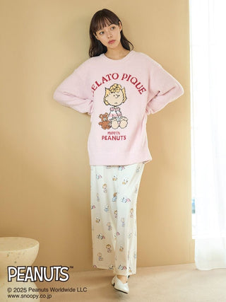 [PEANUTS] Original Art Jacquard Pullover