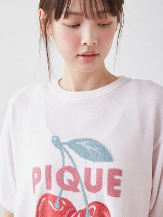 Smoothie Fruit Jacquard Pullover