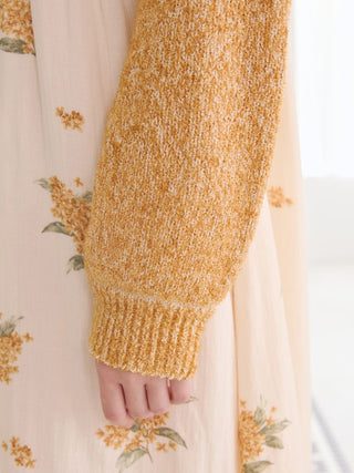[Coming Soon] Melange Moco Fringe Bolero - view 8