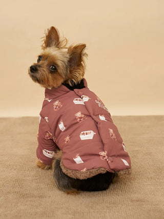 [CAT&DOG] Back-Open Puffer Pet Jacket - view 6