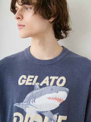 Men's Cool Smoothie Lite Shark Jacquard Pullover
