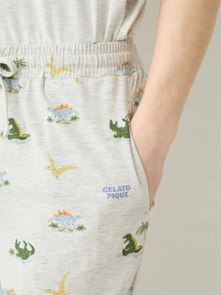 Men's Cool-to-touch Sleeping Dinosaur Shorts