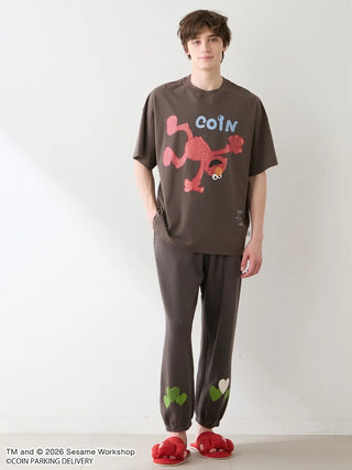 [SESAME STREET×CPD HOOME meets GELATO PIQUE] Cotton French Terry Print Long Pants - view 4