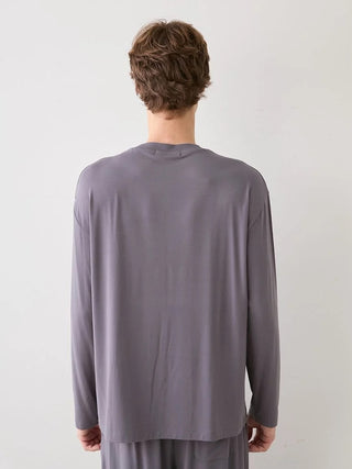 Men's Spaceship One-point Printed Long-sleeve T-shirt - view 8