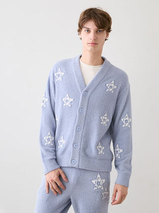 Men's Baby Moco Spaceship Jacquard Cardigan - view 8