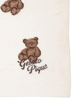 [Sleep] Baby Moco Bear All-over Jacquard Blanket - view 7