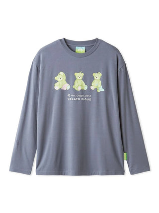 [Mrs. GREEN APPLE][Unisex] One-point Printed Long-sleeve T-shirt & Pants Set - view 51