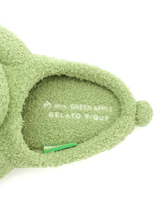 [Mrs. GREEN APPLE] [Unisex] Green Bear Room Shoes - view 22