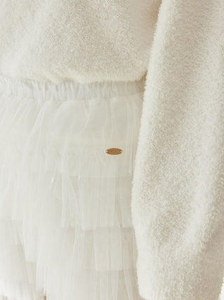 [Valentine] Heart Tulle Shorts