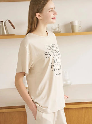 Cool Rayon Logo Printed T-shirt