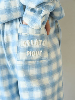 Preppy Flannel Checkered Pants