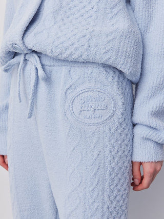 [Valentine] Airy Moco Aran Long Pants