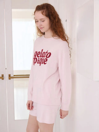 Smoothie Logo Jacquard Long-sleeve Pullover