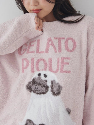 [HALLOWEEN] Night Parade Dogs Jacquard Pullover - view 9