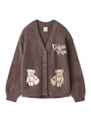 Baby Moco Bear Jacquard Cardigan - view 5
