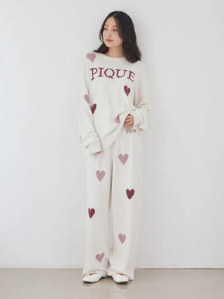 Hot Smoothie Heart Jacquard Pullover - view 11