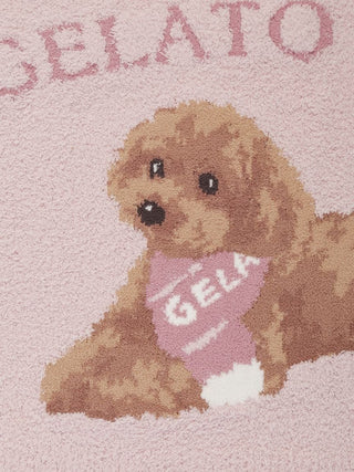 [CAT&DOG] Baby Moco Poodle Printed Pet Blanket - view 10