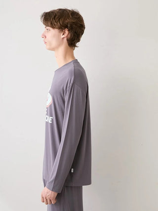 Men's Spaceship One-point Printed Long-sleeve T-shirt - view 9