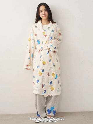 [SESAME STREET×CPD HOOME meets GELATO PIQUE] All-Over Print Gown - view 5