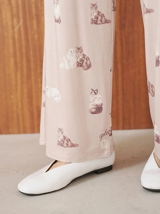 Cat All-over Printed Pants - view 11