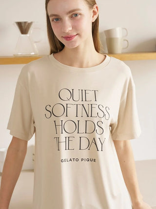 Cool Rayon Logo Printed T-shirt