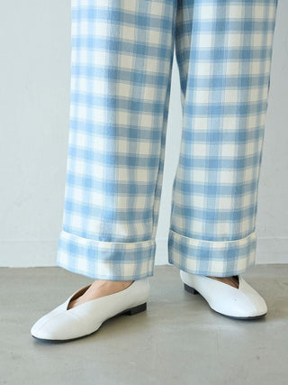 Preppy Flannel Checkered Pants