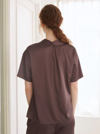 Cool Satin Lace Shirt
