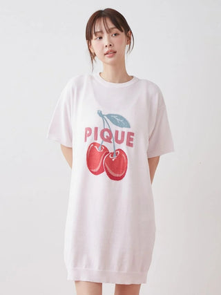 Smoothie Fruit Jacquard Dress