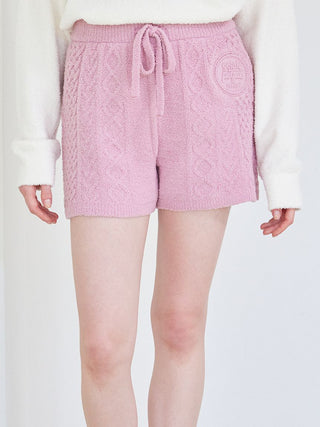 [Valentine] Airy Moco Aran Shorts