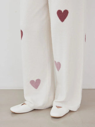 Hot Smoothie Heart Jacquard Pants - view 10