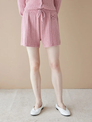 Smoothie Aran Pattern Shorts - view 9