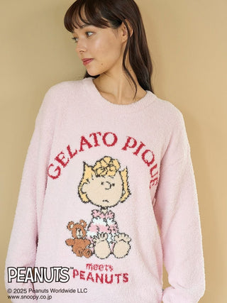 [PEANUTS] Original Art Jacquard Pullover