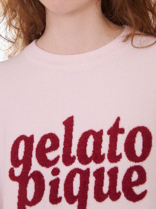 Smoothie Logo Jacquard Long-sleeve Pullover