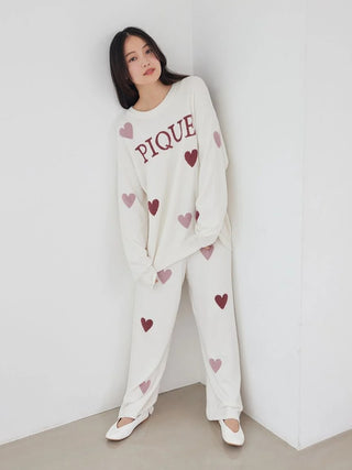 Hot Smoothie Heart Jacquard Pullover - view 12