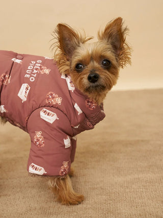 [CAT&DOG] Back-Open Puffer Pet Jacket - view 8