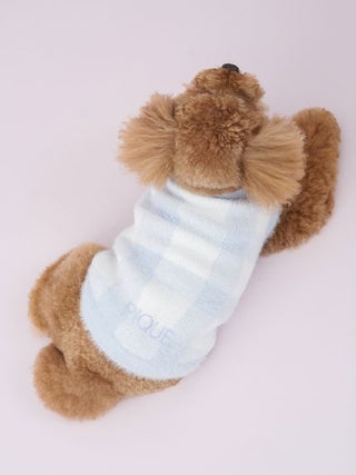 [CAT&DOG] Checkered Pet Pullover