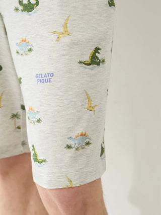 Men's Cool-to-touch Sleeping Dinosaur Shorts