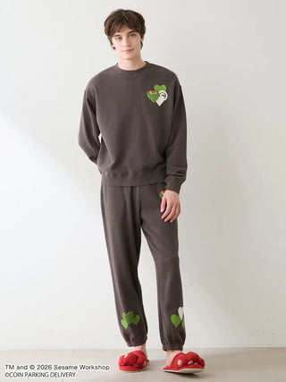 [SESAME STREET×CPD HOOME meets GELATO PIQUE] Cotton French Terry Print Long Pants - view 6