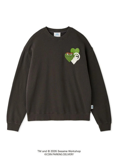 [SESAME STREET×CPD HOOME meets GELATO PIQUE] Cotton French Terry Print Pullover gelato pique