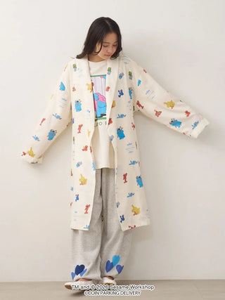 [SESAME STREET×CPD HOOME meets GELATO PIQUE] All-Over Print Gown - view 6