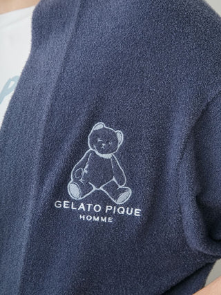 Men's Cool Smoothie Lite Bear Jacquard Cardigan