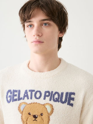 Men's Baby Moco Hero Bear Jacquard Pullover - view 10