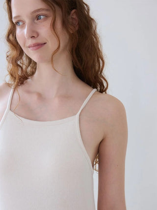 [UV-Cut] Snow Fabric Camisole Dress With Built-in Bra