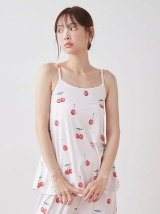 Cool Rayon Fruits Camisole With Built-in Bra
