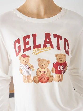 Sporty Bears One-point Printed Long-sleeve T-shirt - view 11