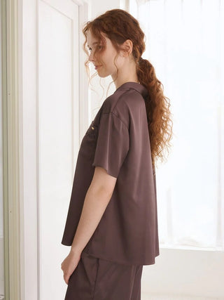 Cool Satin Lace Shirt