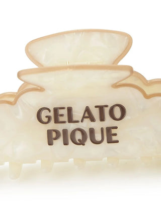 Two-Tone Logo Hair Clip