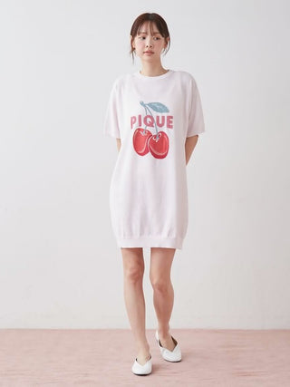 Smoothie Fruit Jacquard Dress