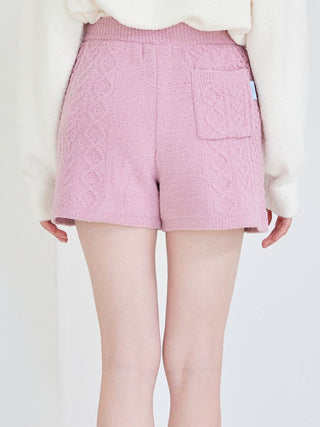 [Valentine] Airy Moco Aran Shorts